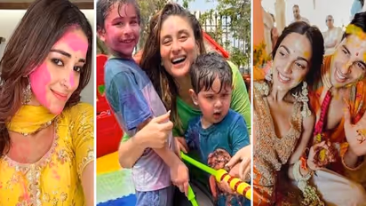Holi 2023: Ajay Devgn, Ananya Panday, Sidharth-Kiara, Kartik Aaryan and other celebs send colourful wishes