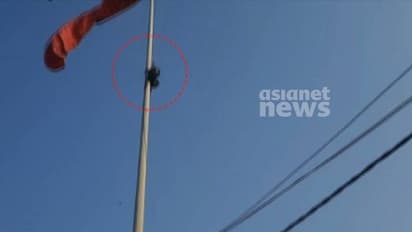 పారాగ్లైడింగ్ ప్రమాదం.. విద్యుత్ స్తంభానికి చిక్కుకున్న పారాచూట్.. రెండు గంటల పాటు నరకయాతన..