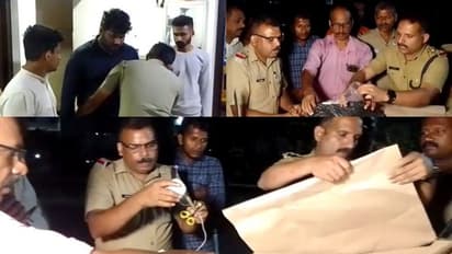 രാത്രി മൂന്ന് മണിക്ക് നടത്തിയ പൊലീസ് പരിശോധന, ചവറയിൽ കാറിൽ പിടിച്ചത് 214 ഗ്രാം എംഡിഎംഎ, മൂന്നുപേര്‍ പിടിയിൽ