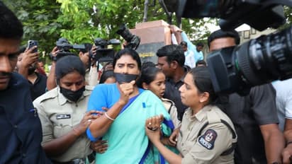 వైఎస్ షర్మిలను అదుపులోకి తీసుకున్న హైదరాబాద్ పోలీసులు..