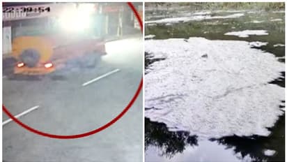 കുടിവെള്ളം മുട്ടിച്ച ക്രൂരത; രാത്രിയുടെ മറവിൽ അണക്കട്ടിൽ കക്കൂസ് മാലിന്യം തള്ളി; സിസിടിവി ദൃശ്യങ്ങള് പുറത്ത്