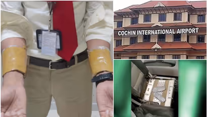 കൈയിൽ സ്വർണം ചുറ്റി ഷർട്ട് മൂടി കൂളായി നടന്നു, അതും എയർ ഇന്ത്യ ക്യാബിൻ ക്രൂ; പക്ഷേ നെടുമ്പാശ്ശേരിയിൽ പിടിവീണു