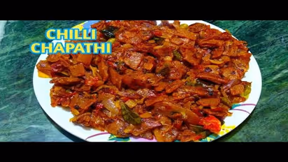 இனி சப்பாத்தி என்றால் "சில்லி சப்பாத்தி" தான்  செய்ய வேண்டும் என்று கேட்பார்கள்!