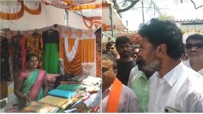 നെറ്റിയിൽ സിന്ദൂരമണിഞ്ഞില്ല; വനിതാ ദിനത്തിൽ യുവതിയെ പൊതുജന മധ്യത്തിൽ അപമാനിച്ച് ബിജെപി എംപി, വിവാദം -വീഡിയോ