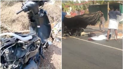 ദേശീയപാതയില് ബൈക്കും സ്കൂട്ടറും കൂട്ടിയിടിച്ചു; ജോലിക്ക് പോകാനിറങ്ങിയ യുവതിക്ക് ദാരുണാന്ത്യം