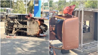 ഓട്ടോയും ഗ്യാസ് സിലിണ്ടർ കയറ്റിയ ഗുഡ്സ് ഓട്ടോയും കൂട്ടിയിടിച്ചു; ഒഴിവായത് വലിയ ദുരന്തം, 2 പേർക്ക് പരിക്ക്