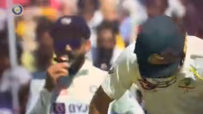 IND vs AUS 2022-23, 4th Test: Virat Kohli caught snacking during Day 1's play (WATCH)