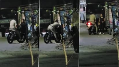 പെണ്‍കുട്ടിയോട് പൊലീസുകാരന്‍ അതിക്രമം നടത്തിയ സംഭവത്തില്‍ വിചിത്ര വിശദീകരണവുമായി മധ്യപ്രദേശ് പൊലീസ്