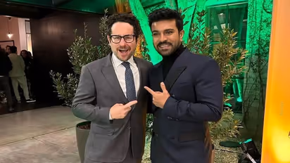 Ram Charan meets 'Star Wars’ director JJ Abrams, shares his joy and wish to work with him
