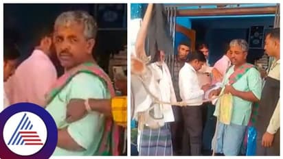 ಅಧಿಕಾರಿಗಳ ಹಣದಾಹ, ಲಂಚ ನೀಡಲು ಹಣವಿಲ್ಲದೆ ದುಡಿಮೆಯ ಎತ್ತನ್ನೇ ಕೊಡಲು ಪುರಸಭೆಗೆ ತಂದ ಹಾವೇರಿ ರೈತ!