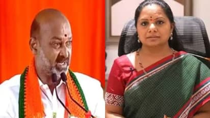 కవితపై అనుచిత వ్యాఖ్యలు.. రాష్ట్ర మహిళా కమిషన్ ఎదుట హాజరైన బండి సంజయ్.. తీవ్ర ఉద్రిక్తత..