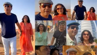 4-வது திருமணம் முடிந்த கையோடு... 44 வயது நடிகையுடன் ஹனிமூன் சென்ற 60 வயது நடிகர்...! வைரலாகும் போட்டோஸ்