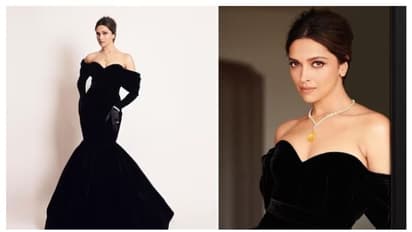 Oscars 2023: Deepika Padukone looks stunning in Louis Vuitton off shoulder gown and Cartier necklace