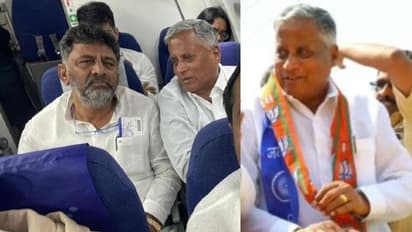 ಭದ್ರಾ ಮೇಲ್ದಂಡೆ ಯೋಜನೆ ಬಗ್ಗೆ ಸೋಮಣ್ಣ-ಡಿ.ಕೆ.ಶಿವಕುಮಾರ್ ಚರ್ಚೆ