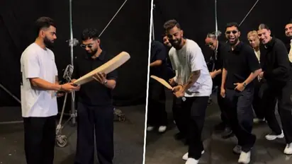 WATCH: Virat Kohli shakes a leg with Norwegian dance group Quick Style; fans ask why no Kala Chashma?
