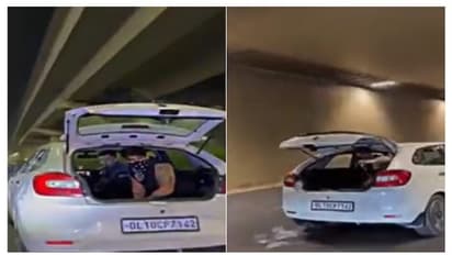 ഫർസി സ്റ്റൈൽ! ഓടുന്ന കാറിൽ നിന്ന് കറൻസി നോട്ടുകൾ റോഡിലേക്ക് വാരിയെറിഞ്ഞ് യുവാക്കൾ -വീഡിയോ