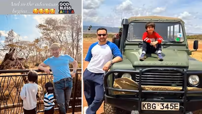 African Safari: Kareena Kapoor, Saif Ali Khan enjoying jungle vacay with their sons Taimur and Jeh-See Picture