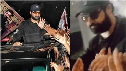 ಆಸ್ಕರ್ ಗೆದ್ದ ಬಳಿಕ ಹೈದರಾಬಾದ್ಗೆ ಬಂದಿಳಿದ ಜೂ.ಎನ್ಟಿಆರ್ಗೆ ಅದ್ದೂರಿ ಸ್ವಾಗತ; RRR ಸ್ಟಾರ್ ಹೇಳಿದ್ದೇನು?