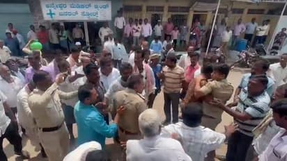 Gadag: ಉಗ್ರ ಸ್ವರೂಪ ಪಡೆದ ಧರಣಿ: ರೈತರು ಪೊಲೀಸರ ಮಧ್ಯೆ ತಳ್ಳಾಟ, ನೂಕಾಟ!