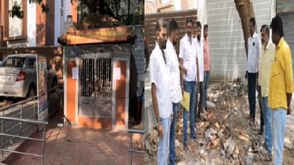 கோவையில் பழமை வாய்ந்த கோயிலை இடித்த மாநகராட்சி அதிகாரிகள்… இந்து முன்னணியினர் கண்டனம்!!