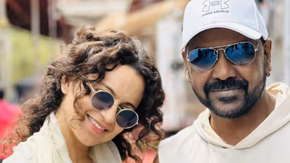 சந்திரமுகி 2 ஷூட்டிங்கில் இருந்து கண்ணீருடன் விடைபெற்ற கங்கனா ரணாவத்... படக்குழு வெளியிட்ட வீடியோ வைரல்