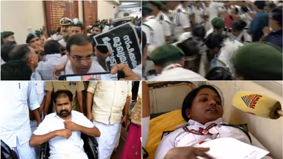 നിയമസഭയിലെ കയ്യാങ്കളി: ഭരണപക്ഷ എംഎല്മാര്ക്കെതിരെ നിസ്സാര കേസ്, പ്രതിപക്ഷ എംഎല്എമാര്ക്ക് ജാമ്യമില്ലാവകുപ്പ്