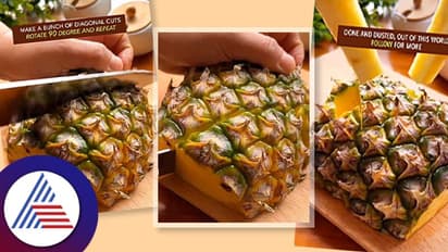 Viral Video : ವಾವ್..! ಅನಾನಸ್ ಕತ್ತರಿಸೋದು ಇಷ್ಟು ಸುಲಭ ಅಂತ ಗೊತ್ತಿರ್ಲಿಲ್ಲ