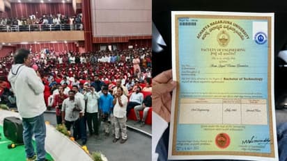 പാസ്സായി 37 വര്‍ഷത്തിനു ശേഷം എന്‍ജിനീയറിംഗ് ബിരുദം സ്വീകരിച്ച് സംവിധായകന്‍ രാം ഗോപാല്‍ വര്‍മ്മ