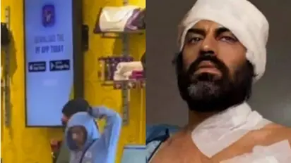 അമേരിക്കയില്‍ ഇന്ത്യൻ താരത്തിന് നേരെ ആക്രമണം, ദൃശ്യങ്ങള്‍ പുറത്ത്