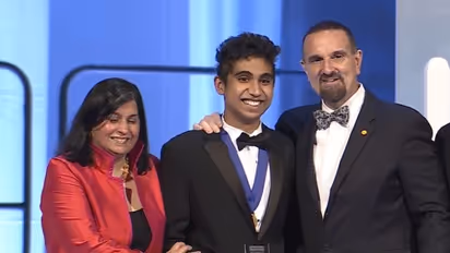 Meet Neel Moudgal, the Indian American from Michigan who won the prestigious Regeneron STS award (VIDEO)