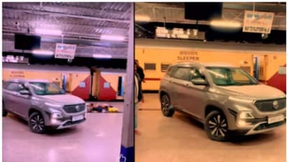 വൈറലാകാൻ എന്തും ചെയ്യാമെന്നോ? റെയിൽവേ സ്റ്റേഷൻ പ്ലാറ്റ്‌ഫോമിലൂടെ ചീറിപ്പാഞ്ഞ് എംജി ഹെക്ടർ!