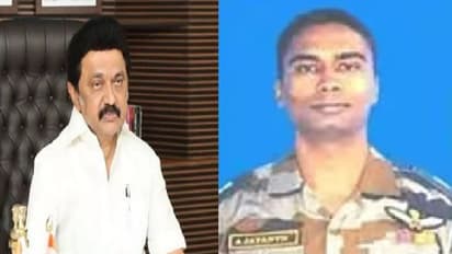 ஹெலிகாப்டர் விபத்தில் உயிரிழந்த ராணுவ வீரருக்கு ரூ.20 லட்சம் நிதியுதவி... அறிவித்தார் முதல்வர் மு.க.ஸ்டாலின்!!