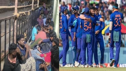 ரூ.1200 முதல் ரூ.10000 வரை விற்பனை- 3ஆவது போட்டிக்கு டிக்கெட் வாங்க நீண்ட வரிசையில் காத்திருந்த ரசிகர்கள்!