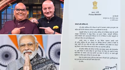 Anupam Kher shares PM Narendra Modi's letter of condolence to Satish Kaushik’s wife