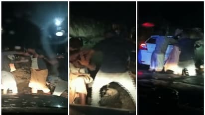 ഗതാഗത തടസമുണ്ടാക്കിയത് ചോദ്യം ചെയ്തു, വാക്ക് തർക്കം; നടുറോഡിൽ യുവാവിന് ക്രൂര മർദ്ദനം