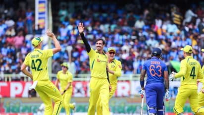 ಆಸ್ಟ್ರೇಲಿಯಾ ದಾಳಿಗೆ ಕಂಗಾಲಾದ ಭಾರತ, ಕೇವಲ  117 ರನ್‌ಗೆ ಆಲೌಟ್!