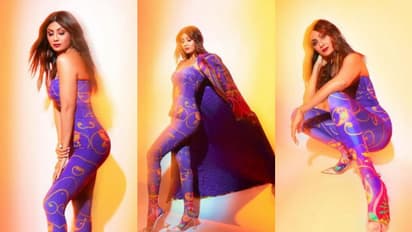 പര്പ്പിള് ജംസ്യൂട്ടില് തിളങ്ങി ശില്പ ഷെട്ടി; ചിത്രങ്ങള് വൈറല്