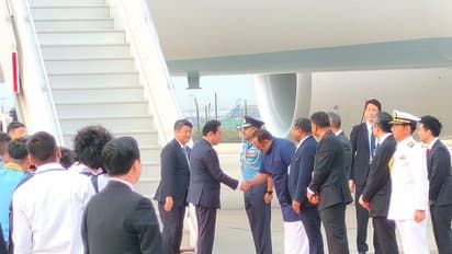 భారత్ కు చేరుకున్న జపాన్ ప్రధాని కిషిడా.. ఢిల్లీ ఎయిర్ పోర్టులో స్వాగతం పలికిన కేంద్ర మంత్రి రాజీవ్ చంద్రశేఖర్