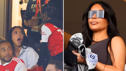 Kim Kardashian curse is real! Jokes galore after first Arsenal, then PSG lose games socialite attended