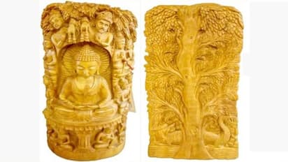 ಬುದ್ಧನ ಶ್ರೀಗಂಧದ ಪ್ರತಿಮೆಯನ್ನು ಜಪಾನ್‌ ಪ್ರಧಾನಿಗೆ ಉಡುಗೊರೆಯಾಗಿ ನೀಡಿದ ಪ್ರಧಾನಿ ಮೋದಿ!