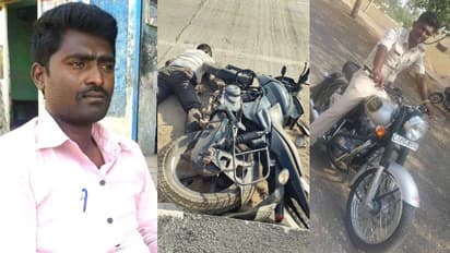 ನೈಟ್ ಶಿಫ್ಟ್ ಮಾಡುತ್ತಿದ್ದ ಪೊಲೀಸ್ಗೆ ಗುದ್ದಿದ ಅಪರಿಚಿತ ವಾಹನ: ಸ್ಥಳದಲ್ಲಿಯೇ ಪೇದೆ ಸಾವು