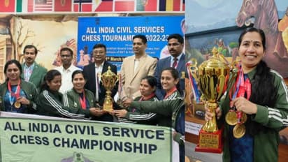 ദേശീയ സിവിൽ സർവീസ് ചെസ്; കേരള വനിതാ ടീമിന് രണ്ടാം കിരീടം