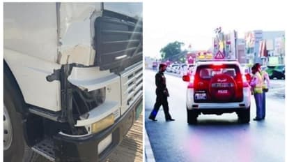 യുഎഇയില് റോഡപകടമുണ്ടാക്കിയ ശേഷം നിര്ത്താതെ പോയ ട്രക്ക് ഡ്രൈവര് അറസ്റ്റില്