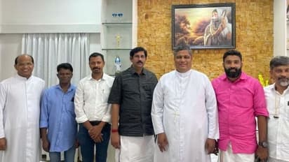 തലശ്ശേരി ആര്ച്ച് ബിഷപ്പുമായി കൂടിക്കാഴ്ച നടത്തി ബിജെപി കണ്ണൂര് ജില്ലാ നേതൃത്വം