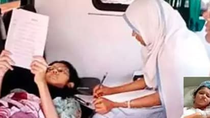 ಆಕ್ಸಿಡೆಂಟ್ ಆಗಿ ಆಪರೇಷನ್ ಆದರೂ ಕುಗ್ಗದೆ, ಆಂಬ್ಯುಲೆನ್ಸ್ನಲ್ಲಿ ಮಲಗಿಕೊಂಡೇ ಎಕ್ಸಾಂ ಬರೆದ ವಿದ್ಯಾರ್ಥಿನಿ