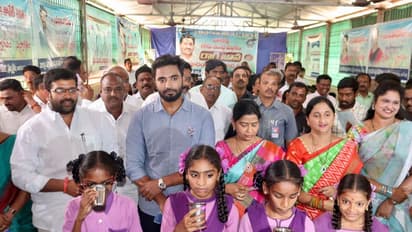 రాగి జావ పిల్లలకు మంచి పౌష్టికాహారం - రాజమండ్రి ఎంపీ మార్గాని భరత్ రామ్