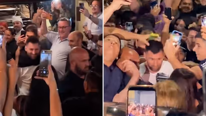 WATCH Messi mania: Fans mob World Cup hero outside restaurant in Argentina; here's how he reacted