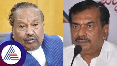 ನಿಮ್ಮ ಮಗ ಚಿಕ್ಕವ. ಆಮೇಲೆ ಟಿಕೆಟ್ ಕೊಡಿಸಿ, ನಾವು ಕ್ಯೂನಲ್ಲಿದ್ದೇವೆ: ಈಶ್ವರಪ್ಪಗೆ ಆಯನೂರು ಟಾಂಗ್