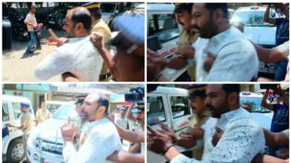 പൊലീസ് സ്റ്റേഷനിൽ പീഡനക്കേസ് പ്രതിയുടെ പരാക്രമം; അലമാരയുടെ ചില്ലിൽ സ്വയം തലയിടിച്ചു