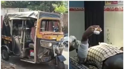 കോഴിക്കോട് നാദാപുരത്ത് കാട്ടുപന്നി കുറുകെ ചാടി ഓട്ടോ മറിഞ്ഞ് മൂന്ന് പേർക്ക് പരിക്ക്